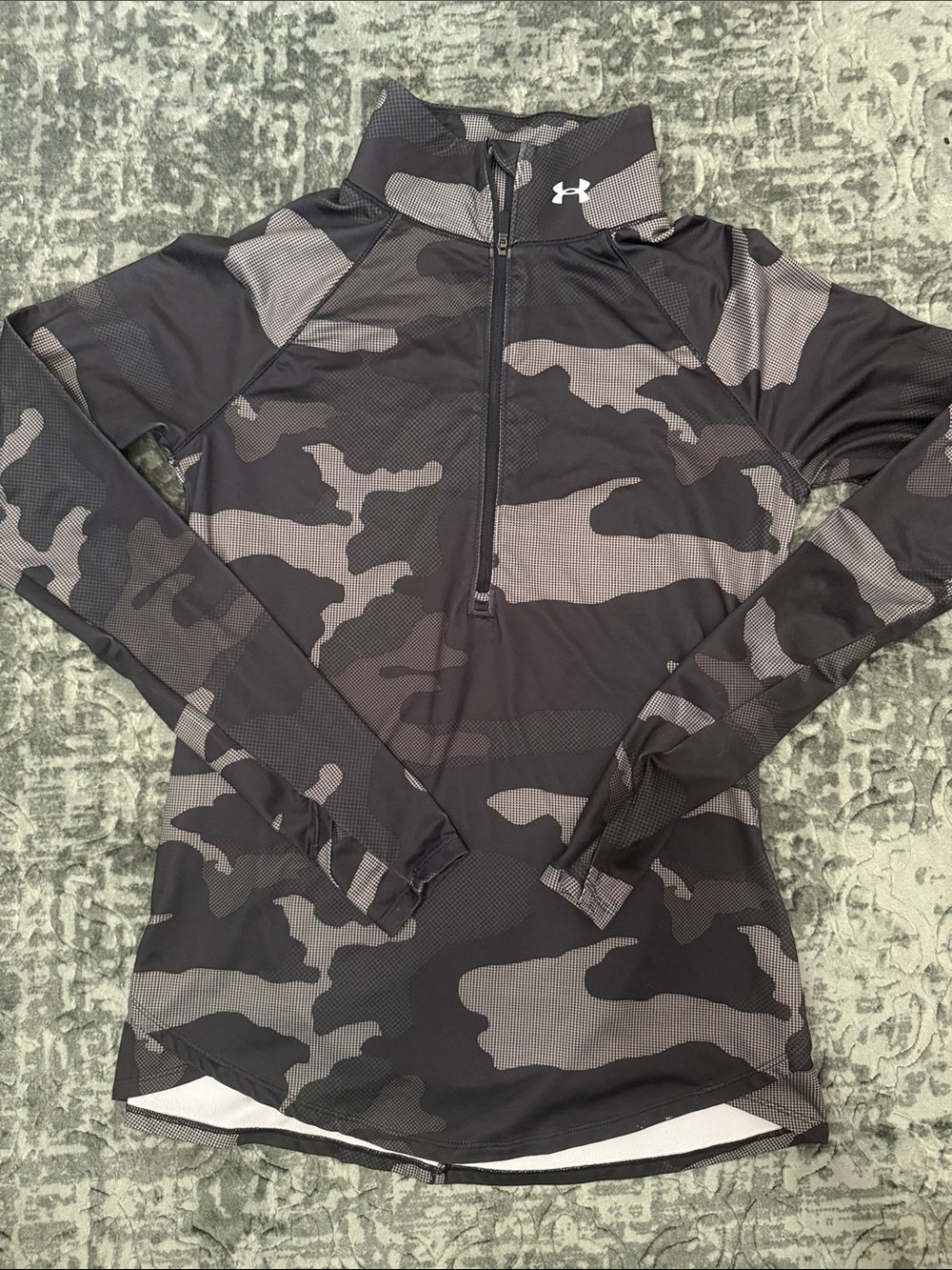 Under Armour Women's Camo Quarter-Zip Pullover